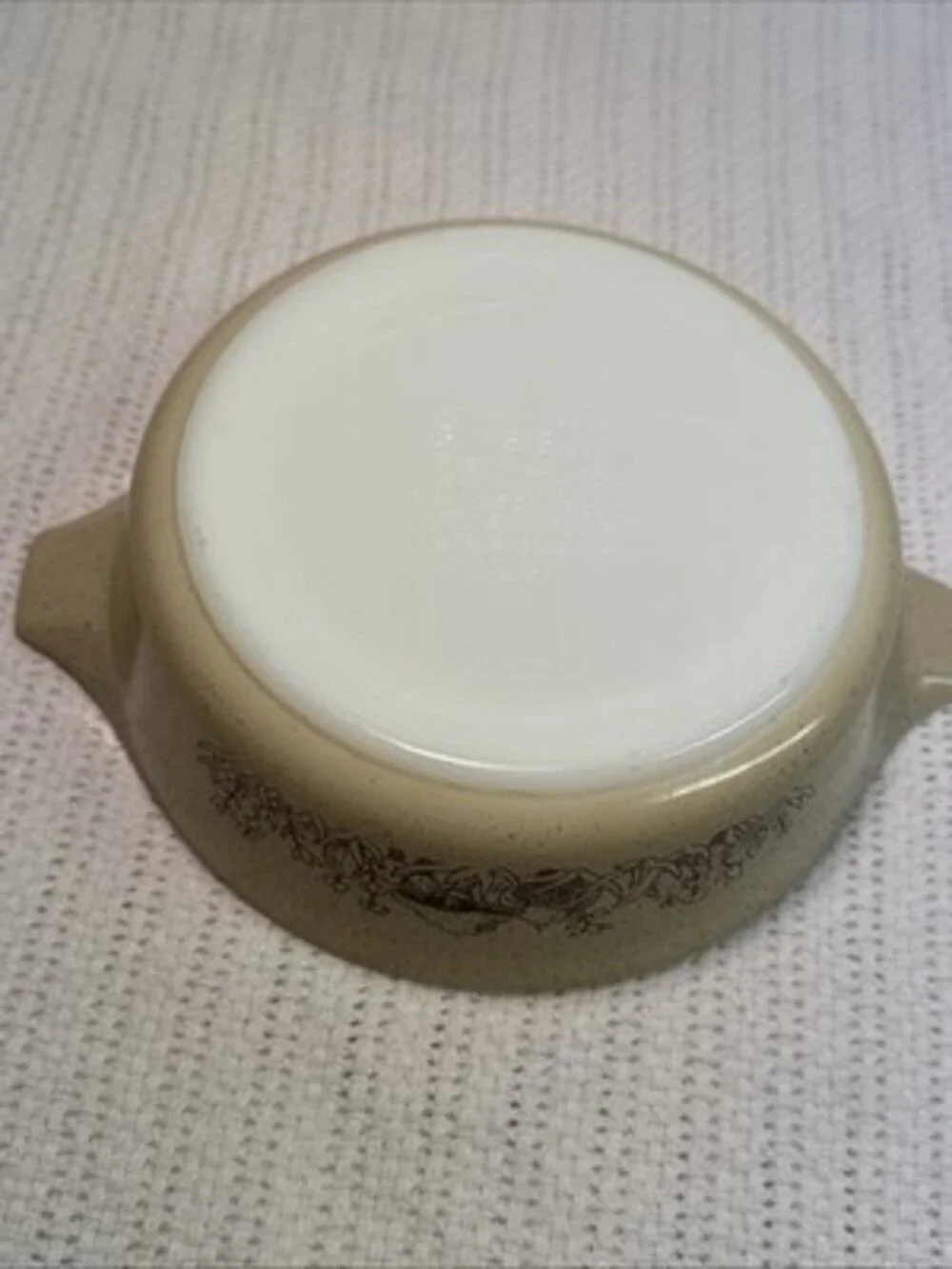 Vintage Pyrex Forest Fancies Mushroom 471B 473B  1- Clear Glass Lid